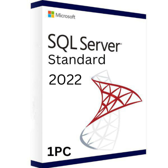 Microsoft SQL Server 2022 Standard 1PC [Retail Online]