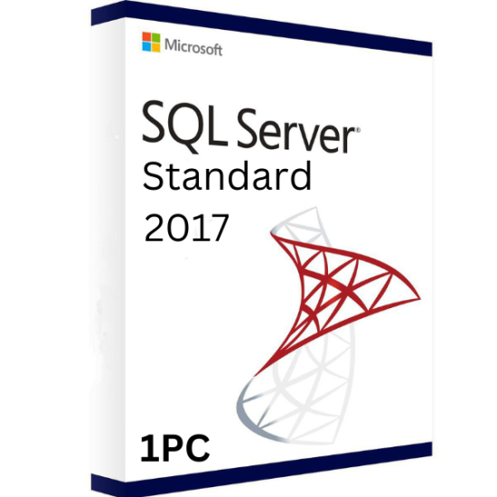 Microsoft SQL Server 2017 Standard 1PC [Retail Online]