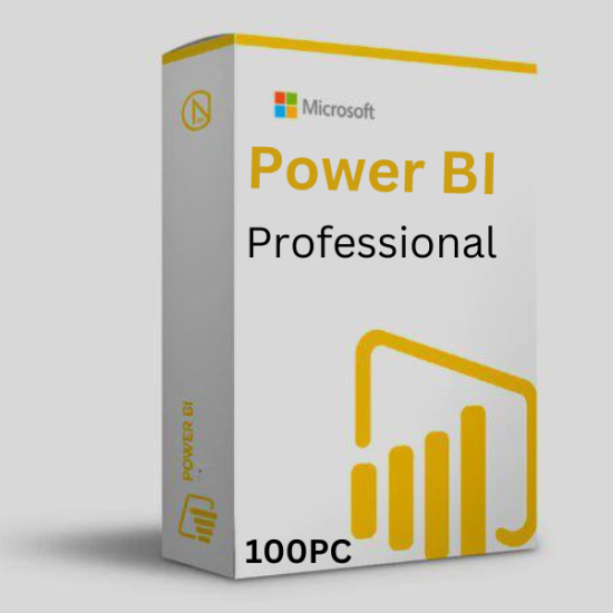 Power BI Professional 100PC [Retail Online]