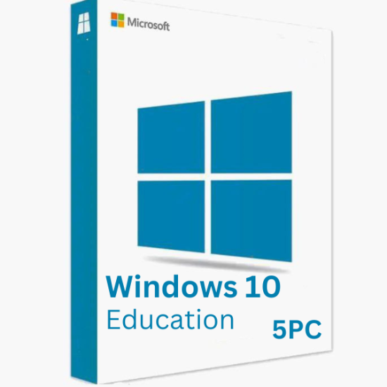 Windows 10 Education 5PC [Online Activation] 