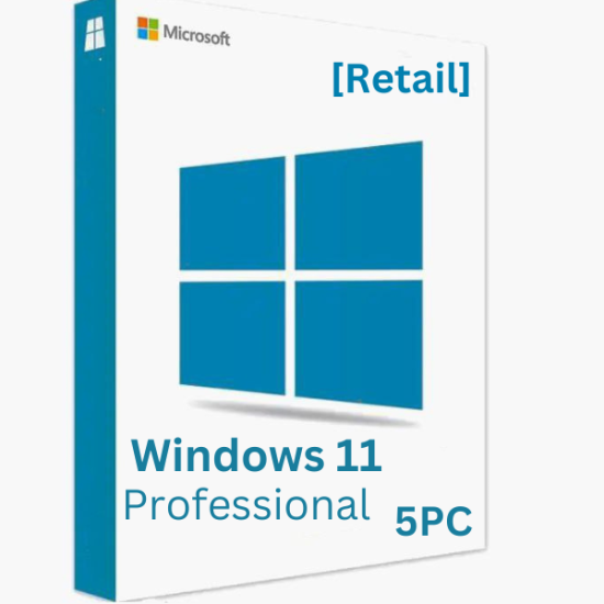 Windows 10 / 11 Pro 5PC [Retail]
