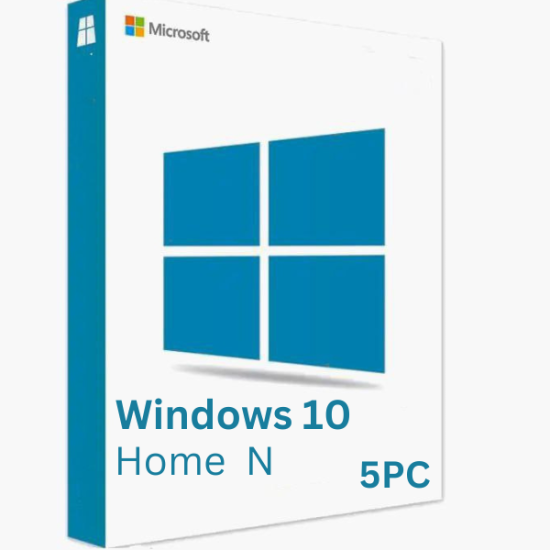 Windows 10 Home N 5PC [Online Activation] 