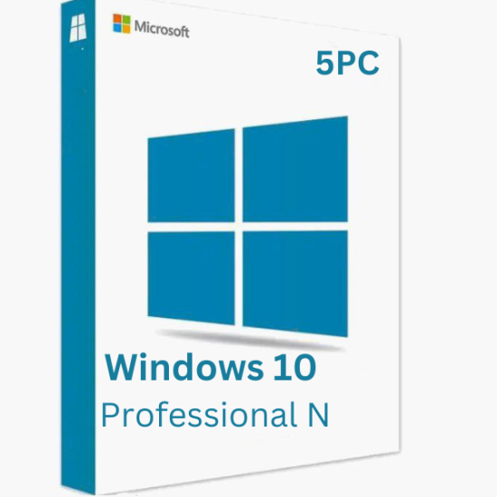 Windows 10 Professional N 5PC [Online Activation] 