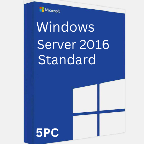 Windows Server 2016 Standard 5PC