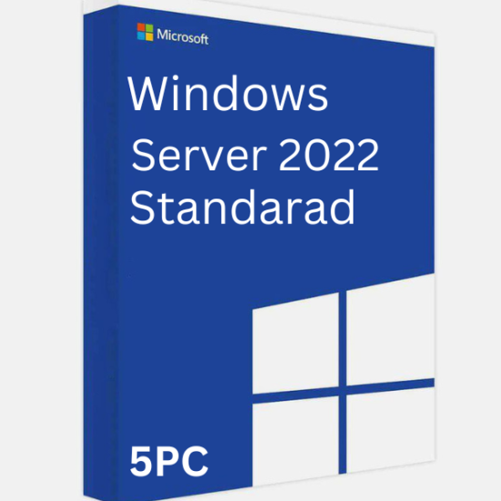 Windows Server 2022 Standard 5PC 