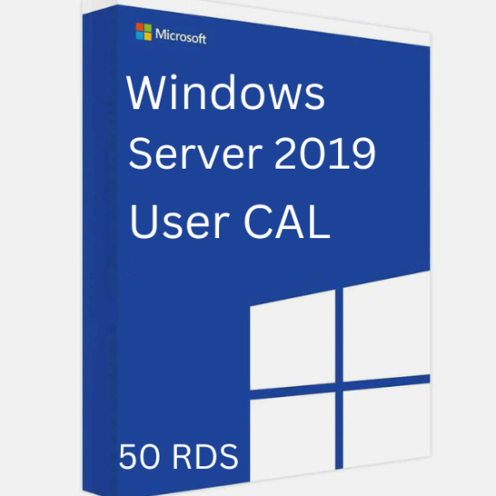 Windows Server 2019 Remote Desktop Services User connections (50) CAL