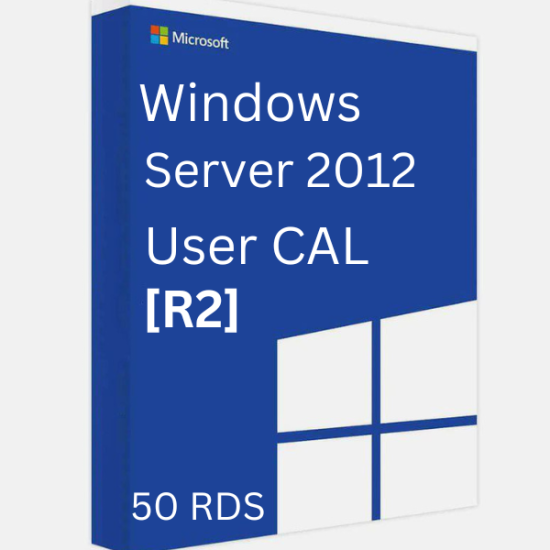 Windows Server 2012 R2 Remote Desktop Services User connections (50) CAL